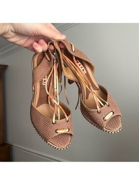 Marni Lace Up Heels